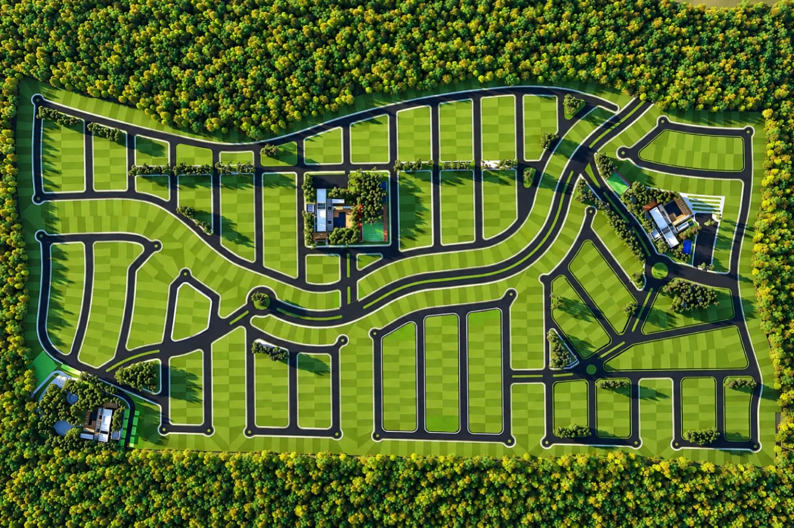 Master plan de las 3 privadas